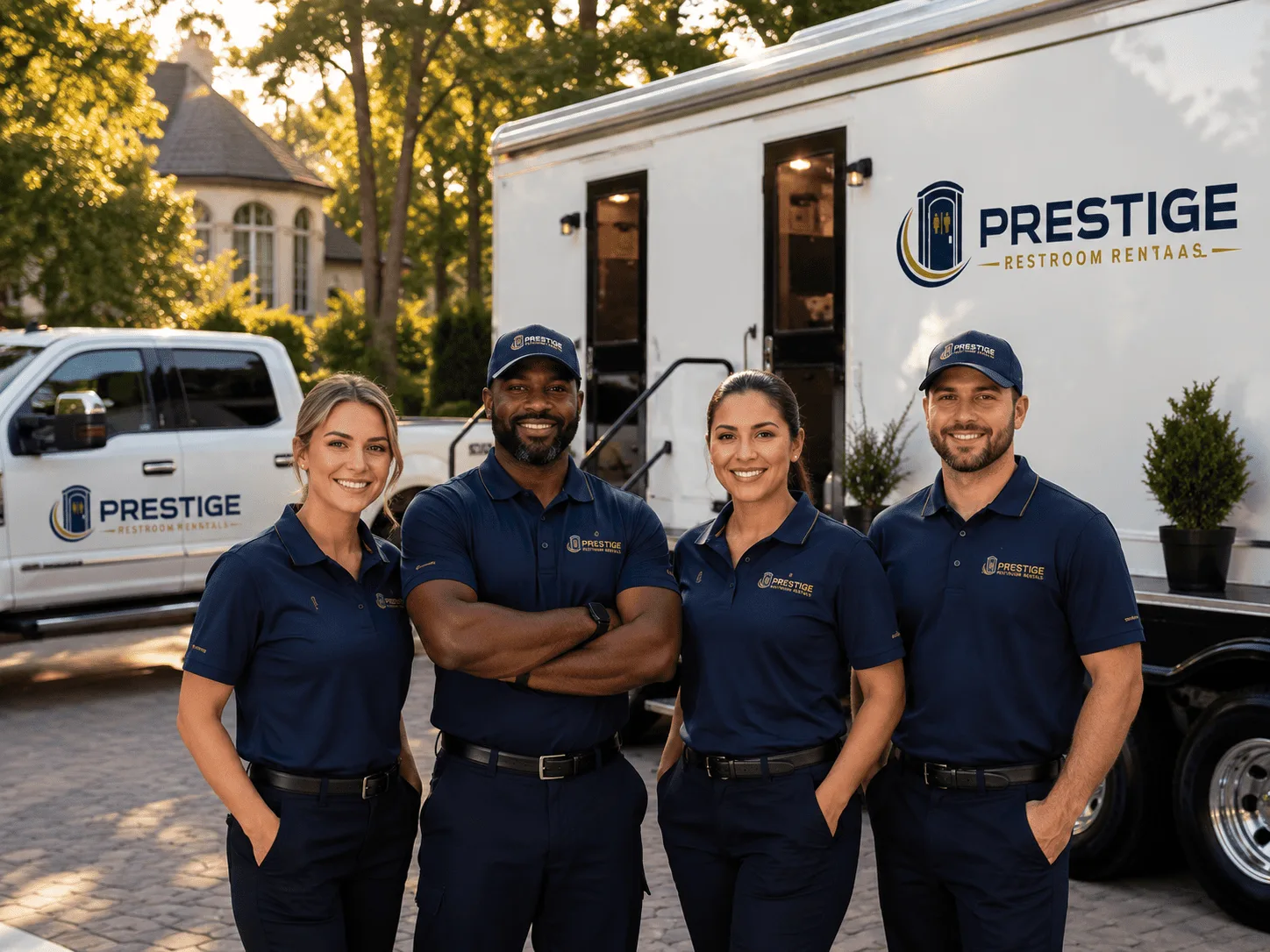 Trusted Luxury Portable Restrooms company in Godley, TX